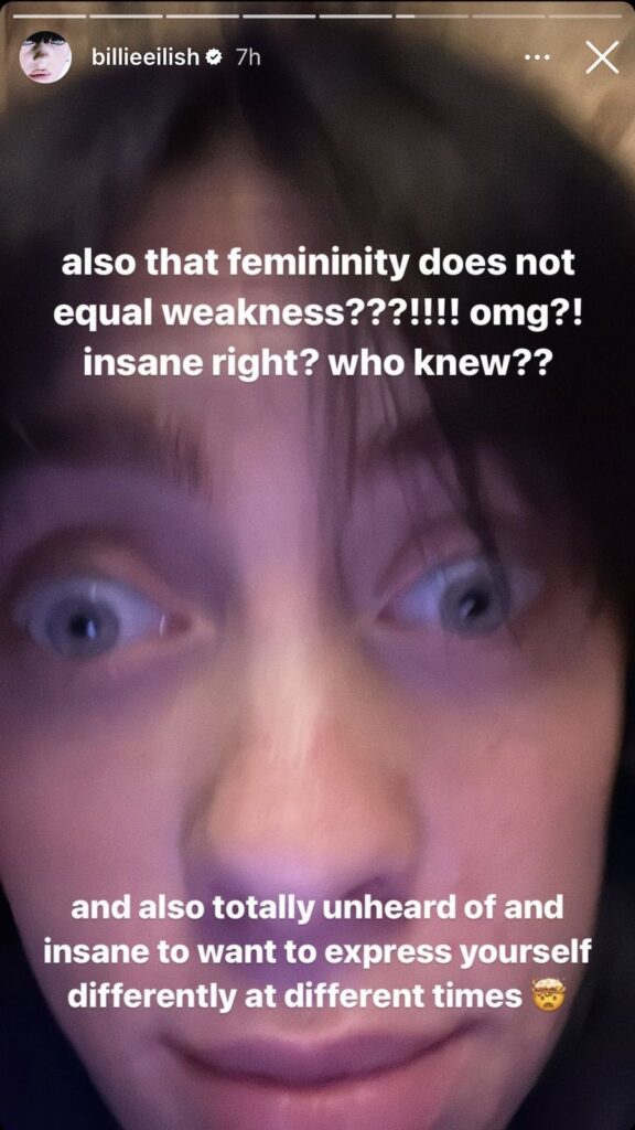 Billie-Eilish-feminity-does-not-equal-weakness-Decoding-Femininty