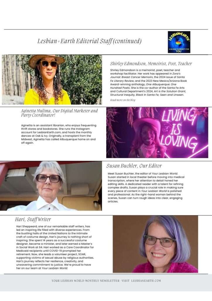 Your-Lesbian-World-Newsletter-Editorial-Staff
