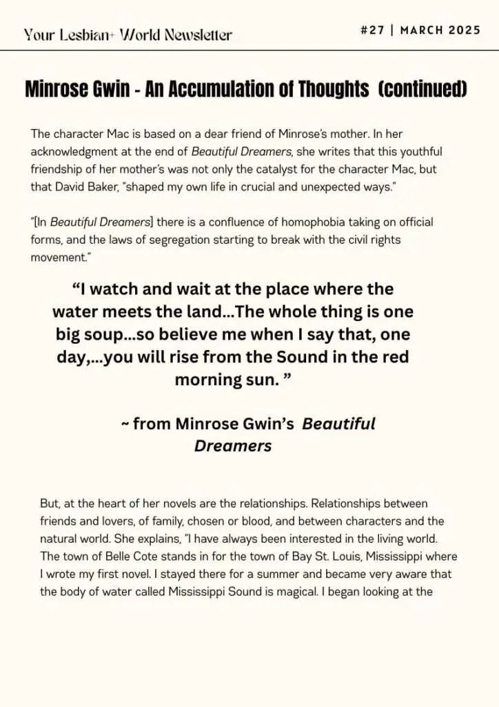 Minrose-Gwin-An-Accumulation-of-Thoughts-by-Cynthia-Sylvester-for-LesbianEarth