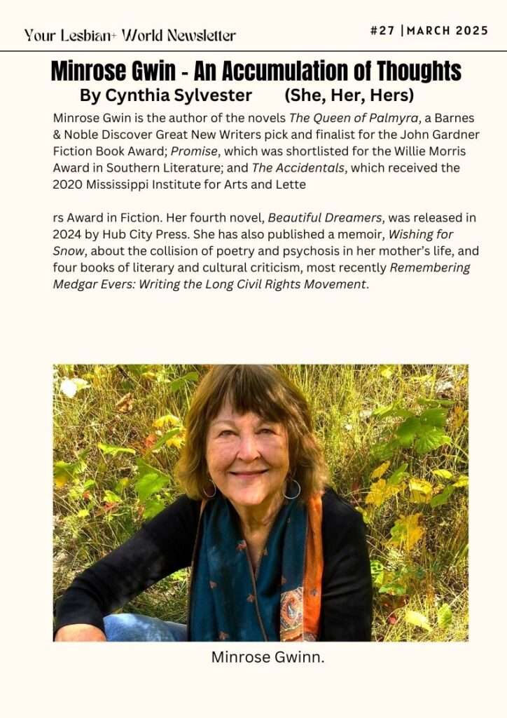 Minrose-Gwin-An-Accumulation-of-Thoughts-by-Cynthia-Sylvester-for-LesbianEarth