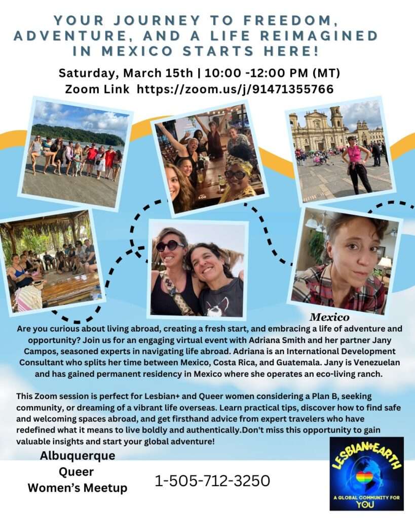 Expat-for-Lesbians-and-Queer-Women Albuqueqrque-Your-Lesbian-World-by-LesbianEarth-ad