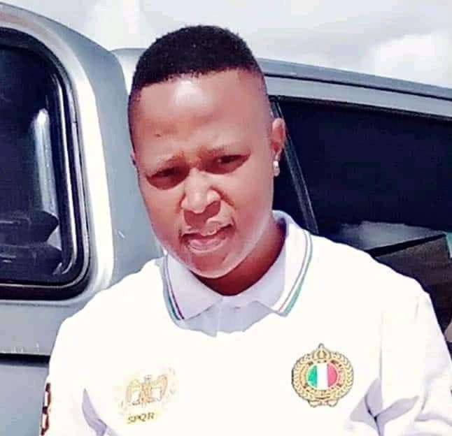 Portrait of Refilwe Gift Malope, lesbian activist whose killers were sentenced to life imprisonment in South Africa. by Your Lesbian World Newsletter Lesbianearth.com