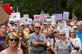 Age-Trend:-Data-from-American- University-shows-a-trend-of-an-aging,-rather-than-younger,-participant-base-over-the -three -"No Kings" -events:-No-Kings-1-(June 14, 2025):-Median -age-36.-No-Kings-2-(Oct. 18, 2025): Median-age-44.-No-Kings-3 (March 28, 2026): Median-age -48.-Your-Lesbina-World-Newlsetter-LesbianEarth.com