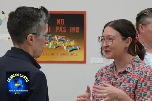 Alison's-Favorite-Reader-Nurse-and-Artists-at-Alison-Bechdel-Event-by-Lesbian-Earth-Newsletter-and-LesbianEarth